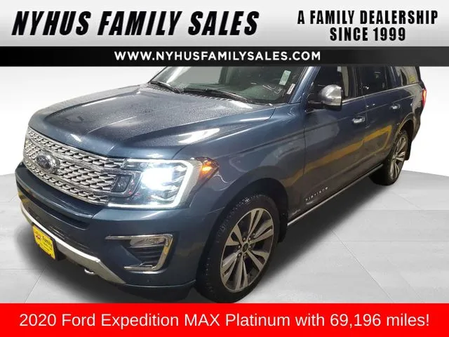 Blue 2020 Ford Expedition Max Platinum for sale in Perham, MN