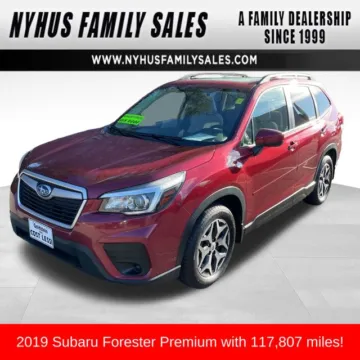 Red 2019 Subaru Forester Premium for sale in Perham, MN