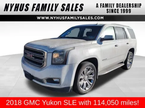 White 2018 GMC Yukon SLE for sale in Perham, MN