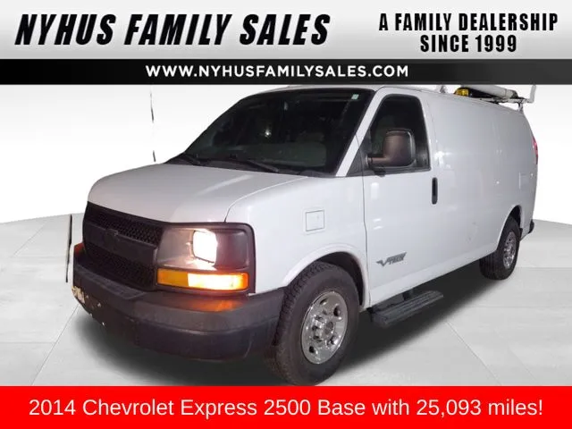 White 2014 Chevrolet Express 2500 Work Van for sale in Perham, MN