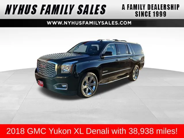 Black 2018 GMC Yukon XL Denali for sale in Perham, MN