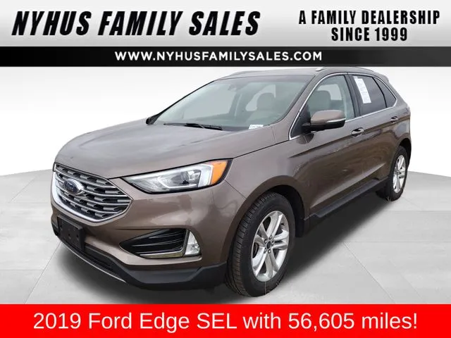 Gray 2019 Ford Edge SEL for sale in Perham, MN