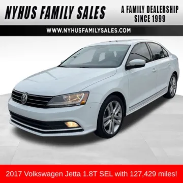 White 2017 Volkswagen Jetta 1.8T SEL for sale in Perham, MN