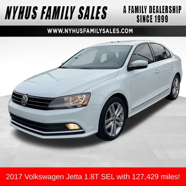 White 2017 Volkswagen Jetta 1.8T SEL for sale in Perham, MN