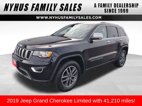 Black 2019 Jeep Grand Cherokee Limited for sale in Perham, MN