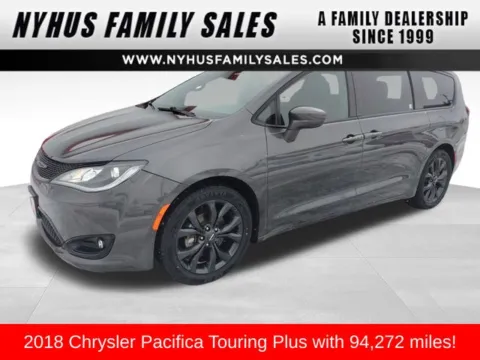 Gray 2018 Chrysler Pacifica Touring Plus for sale in Perham, MN