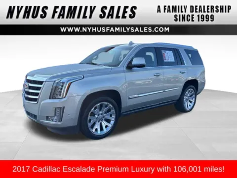 Silver 2017 Cadillac Escalade Premium Luxury for sale in Perham, MN
