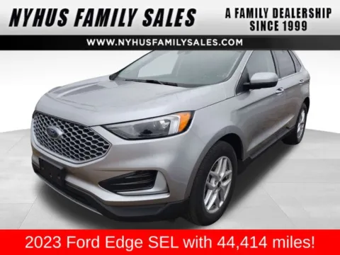 Silver 2023 Ford Edge SEL for sale in Perham, MN