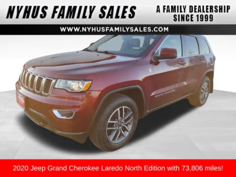 Red 2020 Jeep Grand Cherokee Laredo for sale in Perham, MN
