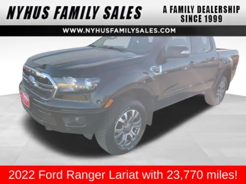 Black 2022 Ford Ranger Lariat for sale in Perham, MN