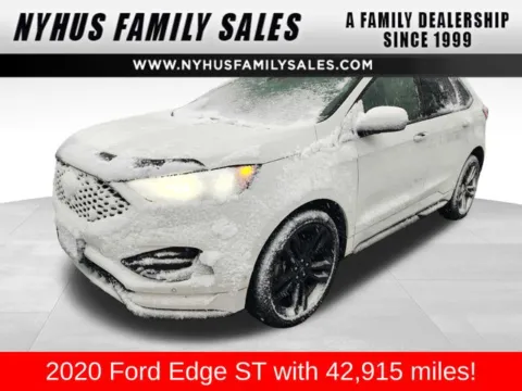 White 2020 Ford Edge ST for sale in Perham, MN