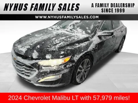 Gray 2024 Chevrolet Malibu LT for sale in Perham, MN