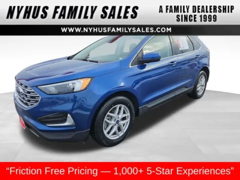 Blue 2022 Ford Edge SEL for sale in Perham, MN