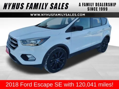 White 2018 Ford Escape SE for sale in Perham, MN