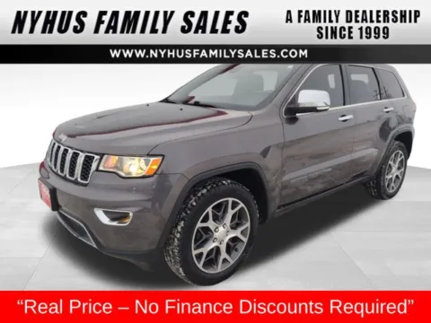 Gray 2019 Jeep Grand Cherokee Limited for sale in Perham, MN