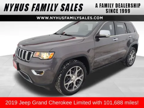 Gray 2019 Jeep Grand Cherokee Limited for sale in Perham, MN