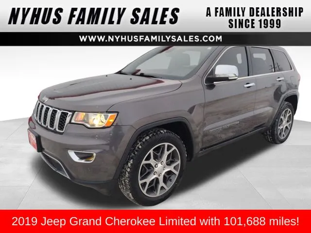 Gray 2019 Jeep Grand Cherokee Limited for sale in Perham, MN