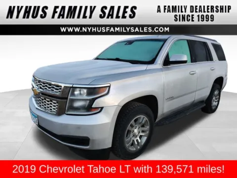 Silver 2019 Chevrolet Tahoe LT for sale in Perham, MN