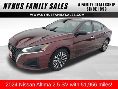 Red 2024 Nissan Altima 2.5 SV for sale in Perham, MN