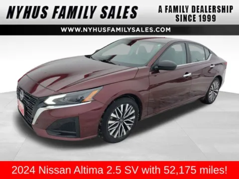 Red 2024 Nissan Altima 2.5 SV for sale in Perham, MN