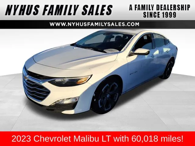 White 2023 Chevrolet Malibu LT for sale in Perham, MN