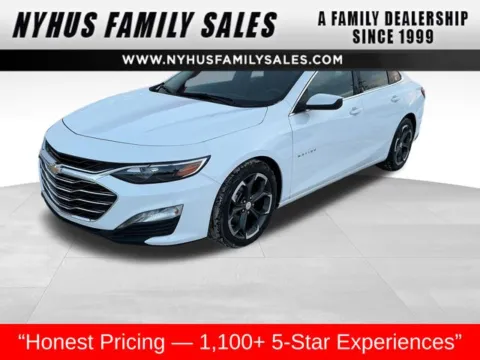 White 2023 Chevrolet Malibu LT for sale in Perham, MN