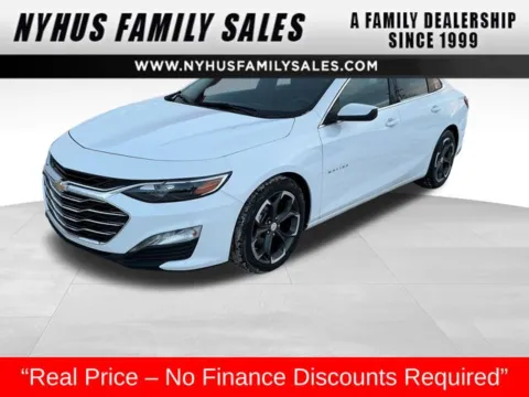 White 2023 Chevrolet Malibu LT for sale in Perham, MN