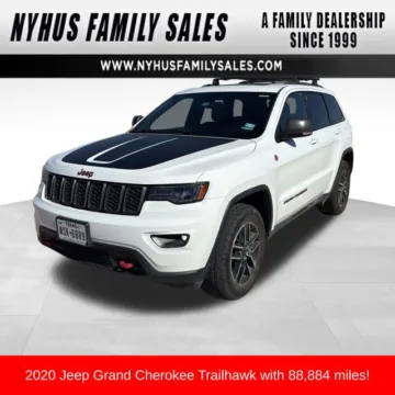 White 2020 Jeep Grand Cherokee Trailhawk for sale in Perham, MN