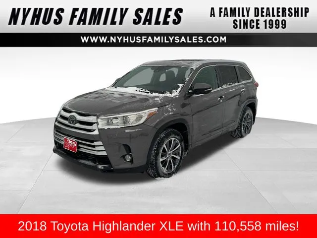 2018 Toyota Highlander XLE's photo