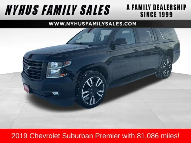 Black 2019 Chevrolet Suburban Premier for sale in Perham, MN