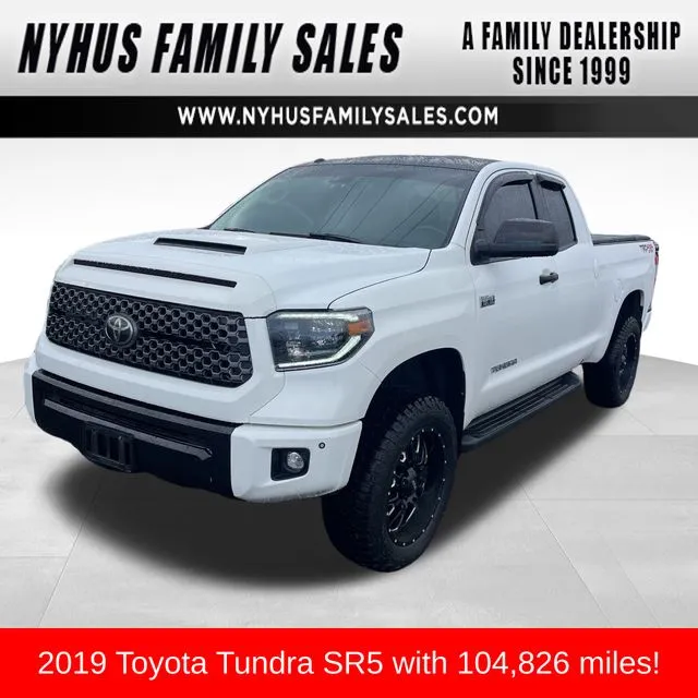 White 2019 Toyota Tundra SR5 for sale in Perham, MN