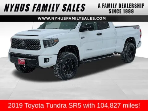 White 2019 Toyota Tundra SR5 for sale in Perham, MN