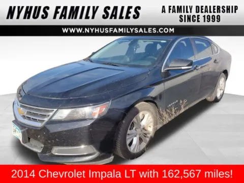 Black 2014 Chevrolet Impala LT for sale in Perham, MN