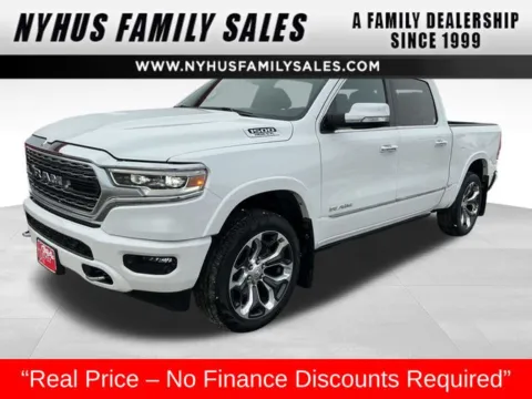 White 2022 Ram 1500 Limited for sale in Perham, MN