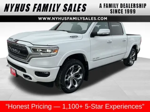 White 2022 Ram 1500 Limited for sale in Perham, MN
