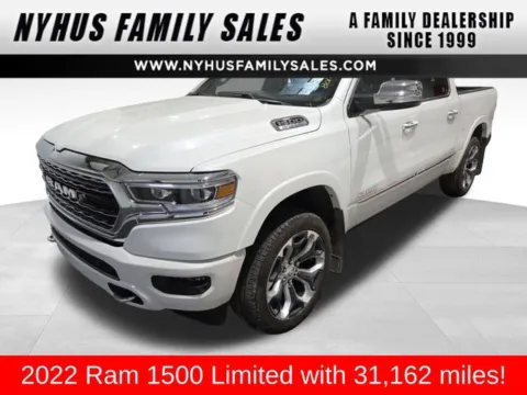 White 2022 Ram 1500 Limited for sale in Perham, MN