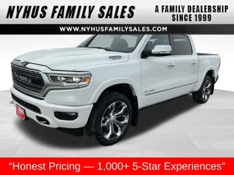 White 2022 Ram 1500 Limited for sale in Perham, MN