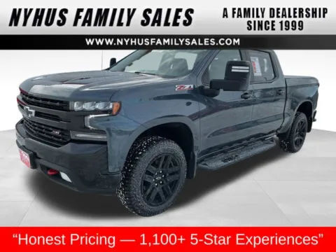 Gray 2021 Chevrolet Silverado 1500 LT Trail Boss for sale in Perham, MN