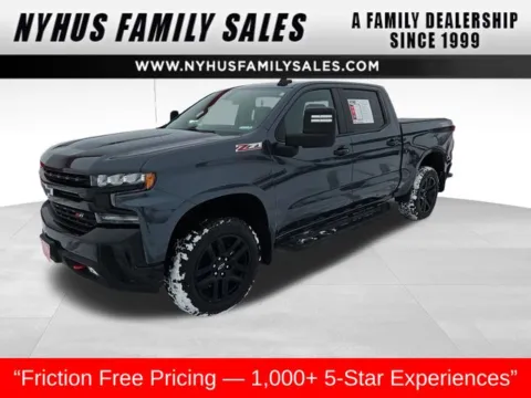 Gray 2021 Chevrolet Silverado 1500 LT Trail Boss for sale in Perham, MN