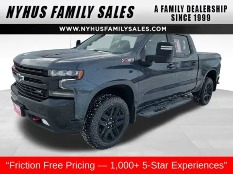 Gray 2021 Chevrolet Silverado 1500 LT Trail Boss for sale in Perham, MN