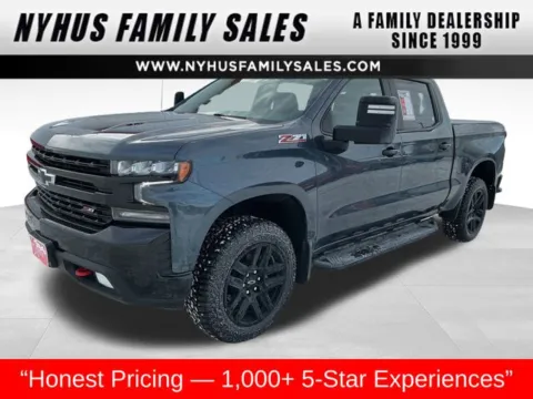 Gray 2021 Chevrolet Silverado 1500 LT Trail Boss for sale in Perham, MN