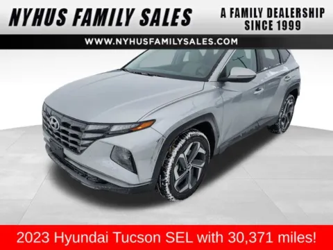 Silver 2023 Hyundai Tucson SEL for sale in Perham, MN