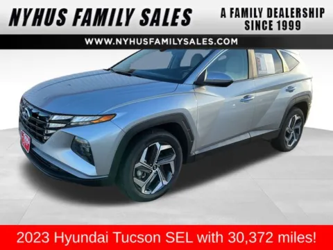 Silver 2023 Hyundai Tucson SEL for sale in Perham, MN