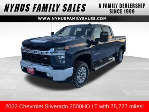 Blue 2022 Chevrolet Silverado 2500HD LT for sale in Perham, MN
