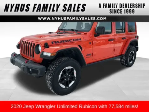 Unknown 2020 Jeep Wrangler Unlimited Rubicon for sale in Perham, MN