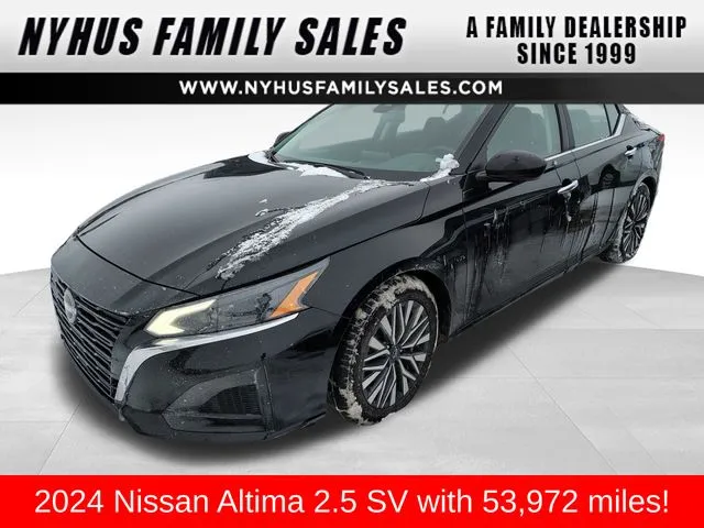 Black 2024 Nissan Altima 2.5 SV for sale in Perham, MN