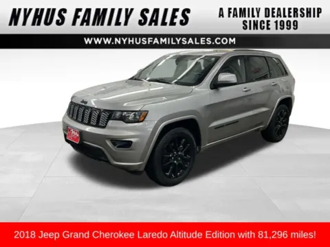 Silver 2018 Jeep Grand Cherokee Altitude for sale in Perham, MN