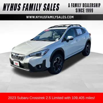 White 2023 Subaru Crosstrek Limited for sale in Perham, MN