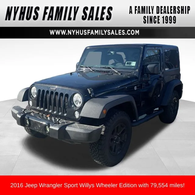 2016 Jeep Wrangler Willys Wheeler's photo