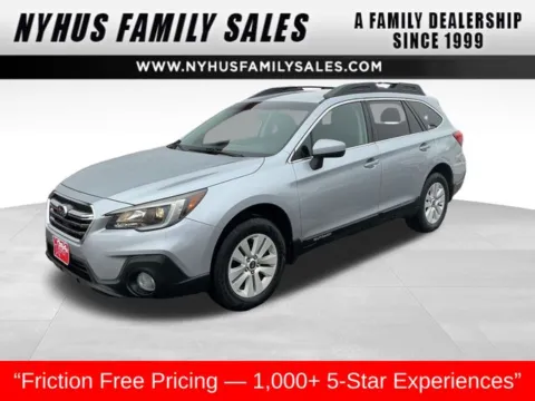 Silver 2018 Subaru Outback 2.5i Premium for sale in Perham, MN